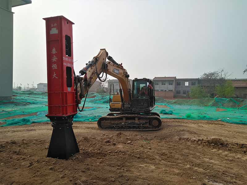 挖機強夯機 挖機強夯機